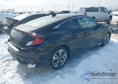 2018 Honda Civic Ex-T z USA, uszkodzony, nr VIN 2HGFC3B39JH356603